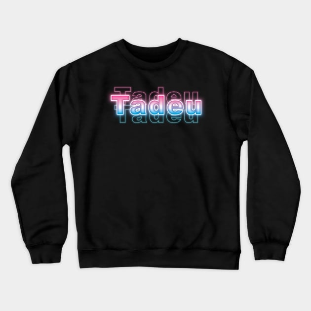 Tadeu Crewneck Sweatshirt by Sanzida Design